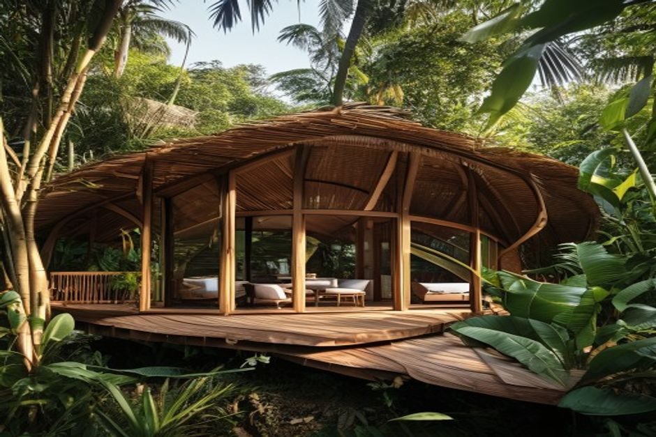 Bamboo retreat dwelling reference
